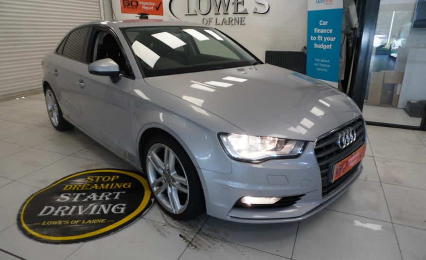 2014 AUDI A3 2.0 TDi SPORT 4 DOOR SALOON — ONLY £20 TAX