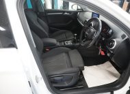 2017 (DEC) AUDI A3 1.6 TDi SPORT 4 DOOR SALOON in WHITE with 19″ ALLOYS