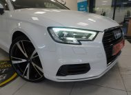 2017 (DEC) AUDI A3 1.6 TDi SPORT 4 DOOR SALOON in WHITE with 19″ ALLOYS