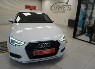2017 (DEC) AUDI A3 1.6 TDi SPORT 4 DOOR SALOON in WHITE with 19″ ALLOYS