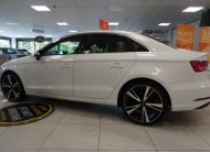 2017 (DEC) AUDI A3 1.6 TDi SPORT 4 DOOR SALOON in WHITE with 19″ ALLOYS