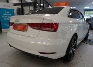 2017 (DEC) AUDI A3 1.6 TDi SPORT 4 DOOR SALOON in WHITE with 19″ ALLOYS