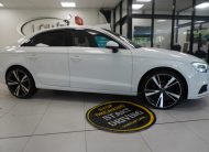 2017 (DEC) AUDI A3 1.6 TDi SPORT 4 DOOR SALOON in WHITE with 19″ ALLOYS