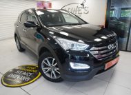 2015 HYUNDAI SANTA FE 2.2 CRDi PREMIUM with SAT NAV, BLACK LEATHER, REAR CAMERA — 7 SEATER