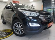 2015 HYUNDAI SANTA FE 2.2 CRDi PREMIUM with SAT NAV, BLACK LEATHER, REAR CAMERA — 7 SEATER