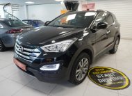 2015 HYUNDAI SANTA FE 2.2 CRDi PREMIUM with SAT NAV, BLACK LEATHER, REAR CAMERA — 7 SEATER