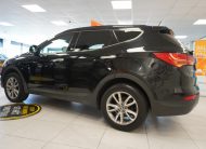 2015 HYUNDAI SANTA FE 2.2 CRDi PREMIUM with SAT NAV, BLACK LEATHER, REAR CAMERA — 7 SEATER