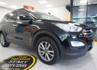2015 HYUNDAI SANTA FE 2.2 CRDi PREMIUM with SAT NAV, BLACK LEATHER, REAR CAMERA — 7 SEATER