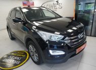 2015 HYUNDAI SANTA FE 2.2 CRDi PREMIUM with SAT NAV, BLACK LEATHER, REAR CAMERA — 7 SEATER