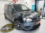 2017 (NOV) VW CADDY 2.0 TDi BlueMOTION TECH TRENDLINE (AC) — BODY KITTED with CAMO DECAL KIT — NO VAT