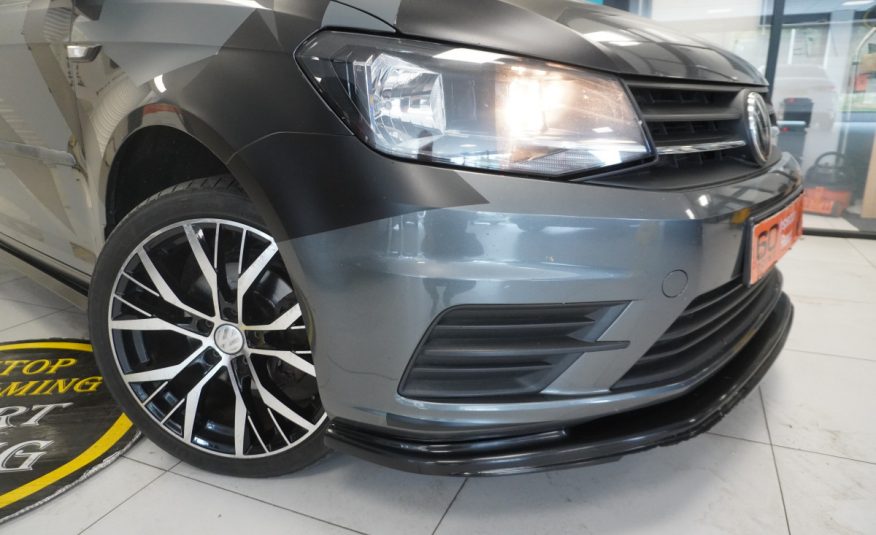 2017 (NOV) VW CADDY 2.0 TDi BlueMOTION TECH TRENDLINE (AC) — BODY KITTED with CAMO DECAL KIT — NO VAT
