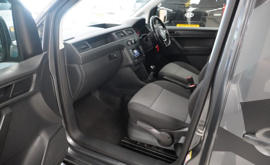 2017 (NOV) VW CADDY 2.0 TDi BlueMOTION TECH TRENDLINE (AC) — BODY KITTED with CAMO DECAL KIT — NO VAT