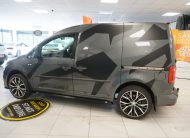 2017 (NOV) VW CADDY 2.0 TDi BlueMOTION TECH TRENDLINE (AC) — BODY KITTED with CAMO DECAL KIT — NO VAT