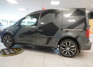 2017 (NOV) VW CADDY 2.0 TDi BlueMOTION TECH TRENDLINE (AC) — BODY KITTED with CAMO DECAL KIT — NO VAT