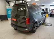 2017 (NOV) VW CADDY 2.0 TDi BlueMOTION TECH TRENDLINE (AC) — BODY KITTED with CAMO DECAL KIT — NO VAT