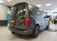 2017 (NOV) VW CADDY 2.0 TDi BlueMOTION TECH TRENDLINE (AC) — BODY KITTED with CAMO DECAL KIT — NO VAT
