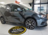 2017 (NOV) VW CADDY 2.0 TDi BlueMOTION TECH TRENDLINE (AC) — BODY KITTED with CAMO DECAL KIT — NO VAT