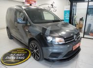 2017 (NOV) VW CADDY 2.0 TDi BlueMOTION TECH TRENDLINE (AC) — BODY KITTED with CAMO DECAL KIT — NO VAT