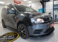 2017 (NOV) VW CADDY 2.0 TDi BlueMOTION TECH TRENDLINE (AC) — BODY KITTED with CAMO DECAL KIT — NO VAT