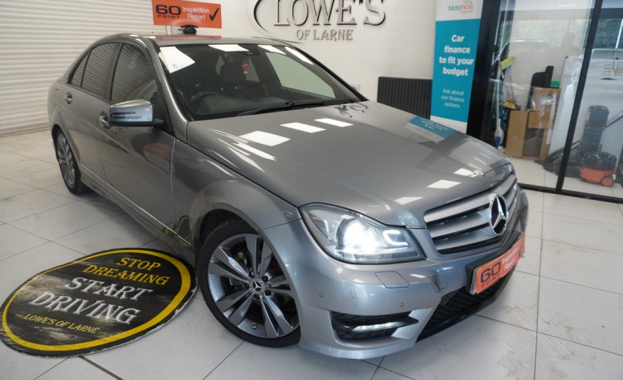 2012 (NOV) MERCEDES C220 CDi BlueEFFICIENCY AMG SPORT PLUS AUTOMATIC