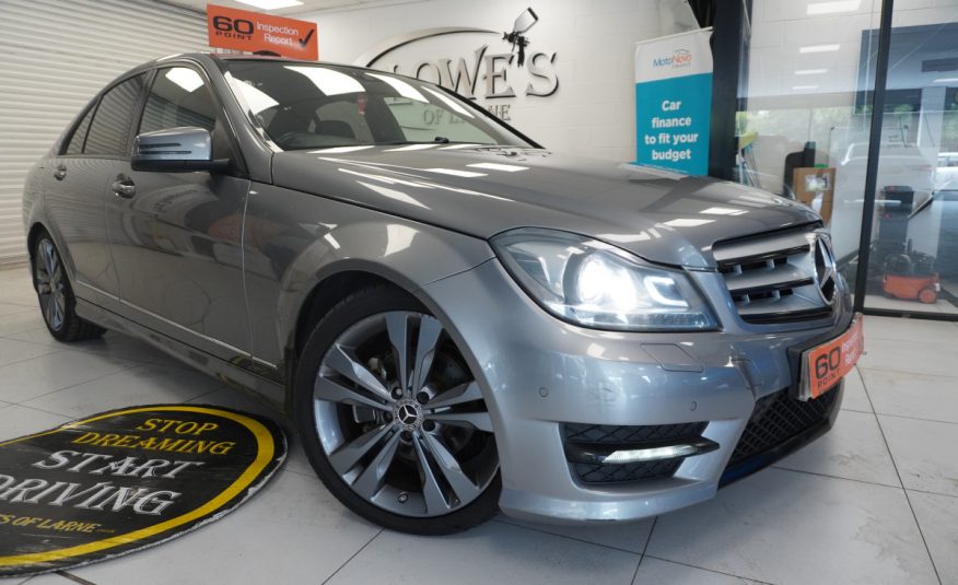 2012 (NOV) MERCEDES C220 CDi BlueEFFICIENCY AMG SPORT PLUS AUTOMATIC