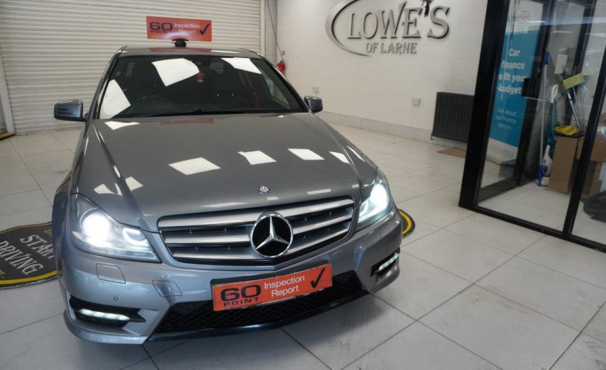 2012 (NOV) MERCEDES C220 CDi BlueEFFICIENCY AMG SPORT PLUS AUTOMATIC