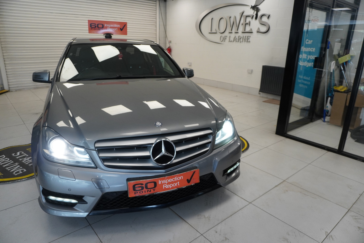 2012 (NOV) MERCEDES C220 CDi BlueEFFICIENCY AMG SPORT PLUS AUTOMATIC