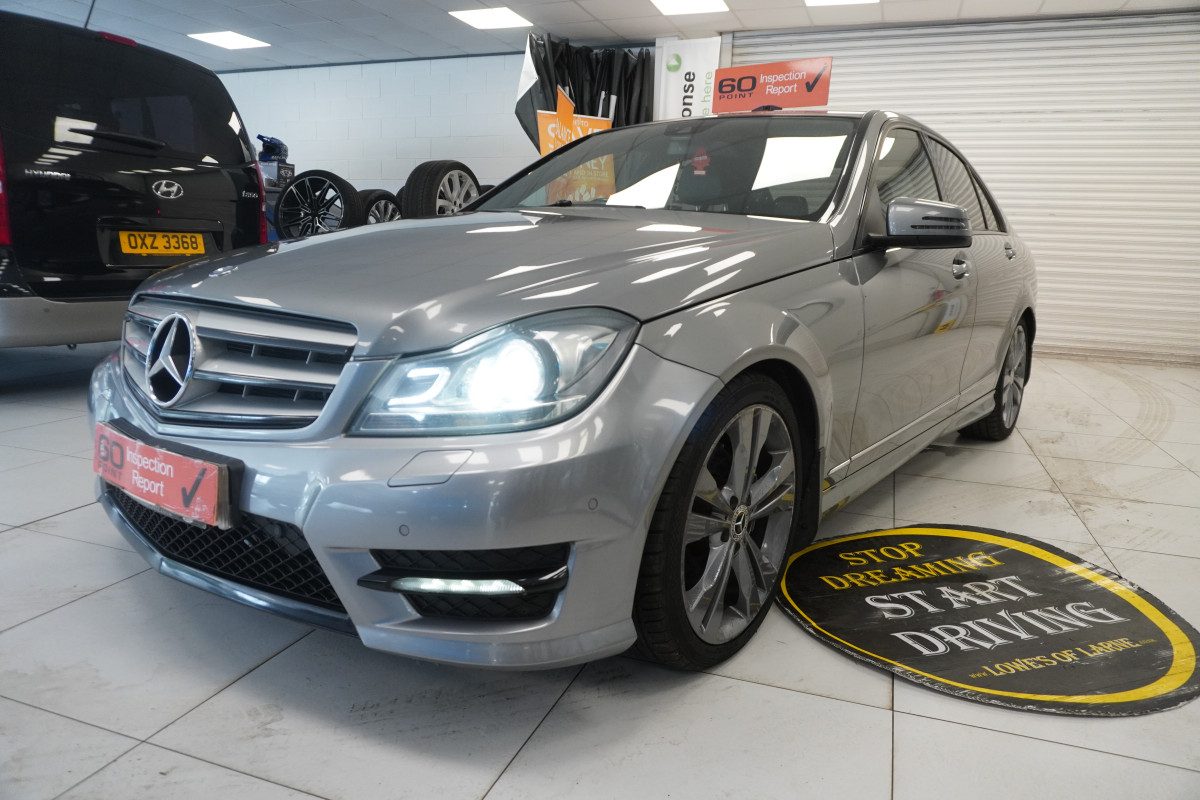 2012 (NOV) MERCEDES C220 CDi BlueEFFICIENCY AMG SPORT PLUS AUTOMATIC