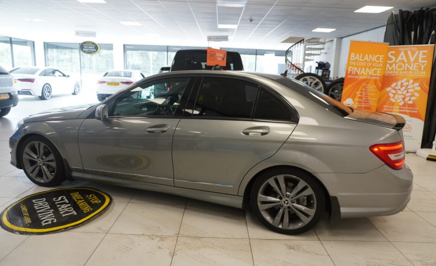2012 (NOV) MERCEDES C220 CDi BlueEFFICIENCY AMG SPORT PLUS AUTOMATIC