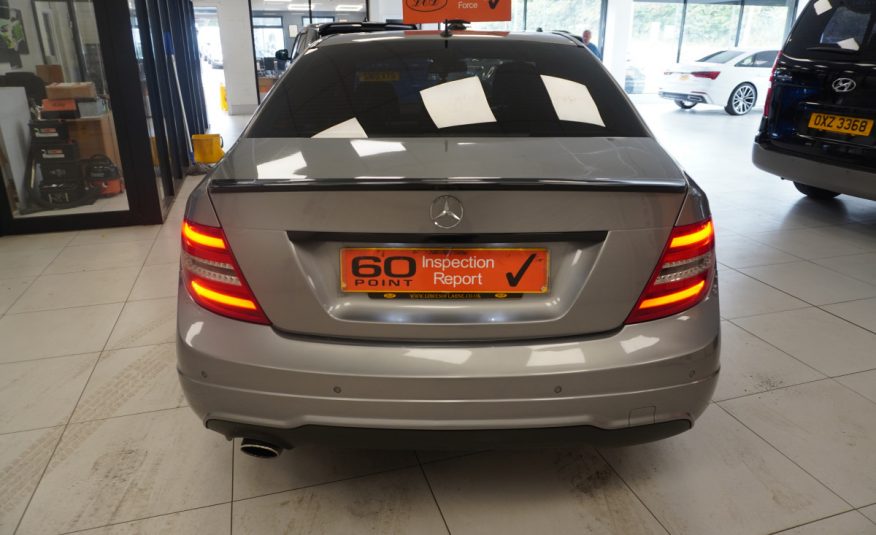 2012 (NOV) MERCEDES C220 CDi BlueEFFICIENCY AMG SPORT PLUS AUTOMATIC