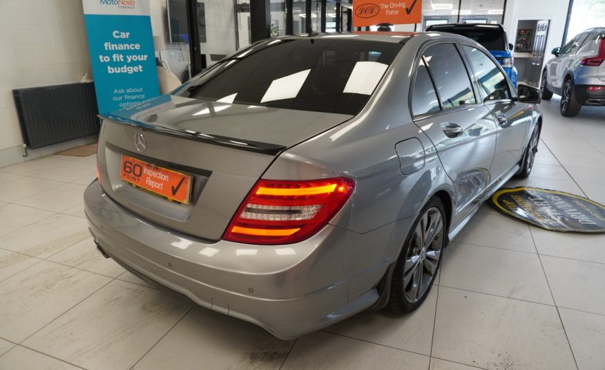 2012 (NOV) MERCEDES C220 CDi BlueEFFICIENCY AMG SPORT PLUS AUTOMATIC