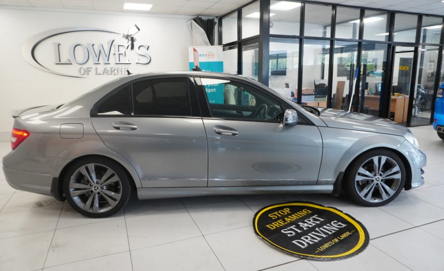 2012 (NOV) MERCEDES C220 CDi BlueEFFICIENCY AMG SPORT PLUS AUTOMATIC
