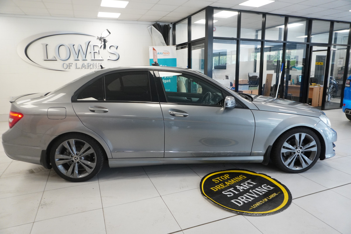 2012 (NOV) MERCEDES C220 CDi BlueEFFICIENCY AMG SPORT PLUS AUTOMATIC