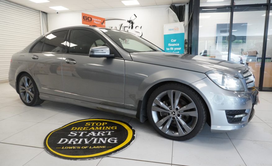 2012 (NOV) MERCEDES C220 CDi BlueEFFICIENCY AMG SPORT PLUS AUTOMATIC