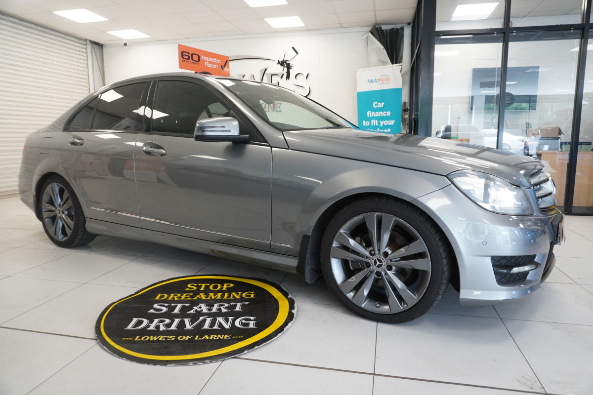 2012 (NOV) MERCEDES C220 CDi BlueEFFICIENCY AMG SPORT PLUS AUTOMATIC