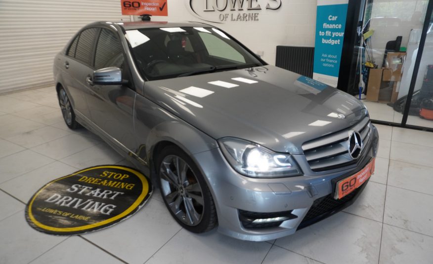 2012 (NOV) MERCEDES C220 CDi BlueEFFICIENCY AMG SPORT PLUS AUTOMATIC