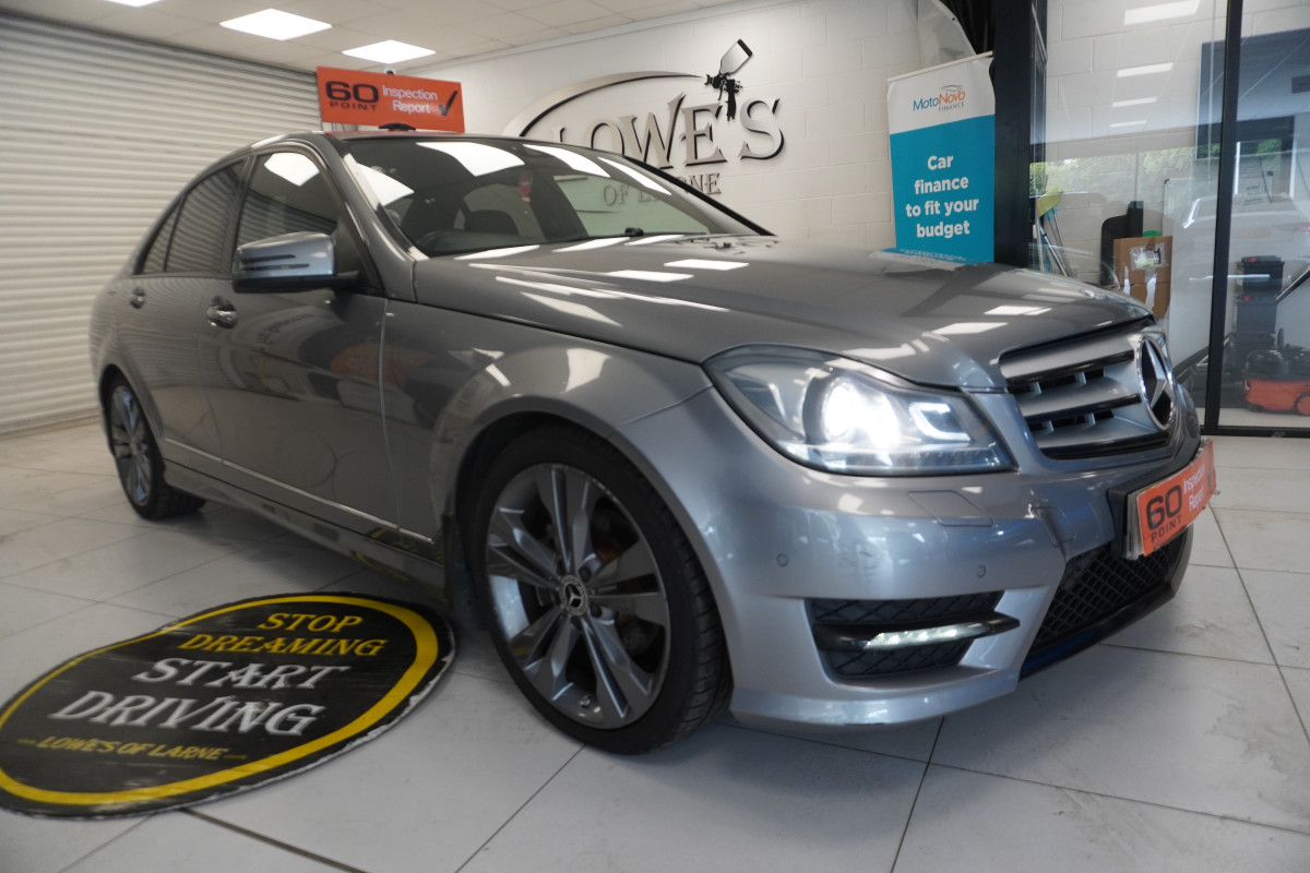 2012 (NOV) MERCEDES C220 CDi BlueEFFICIENCY AMG SPORT PLUS AUTOMATIC