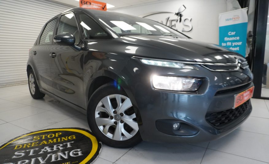 2014 CITROEN C4 PICASSO 1.6 e-HDi 115 AIRDREAM VTR+ with ONLY 79K — ONLY £20 TAX