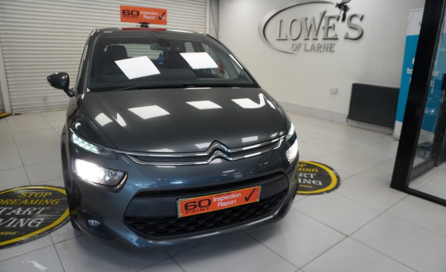 2014 CITROEN C4 PICASSO 1.6 e-HDi 115 AIRDREAM VTR+ with ONLY 79K — ONLY £20 TAX