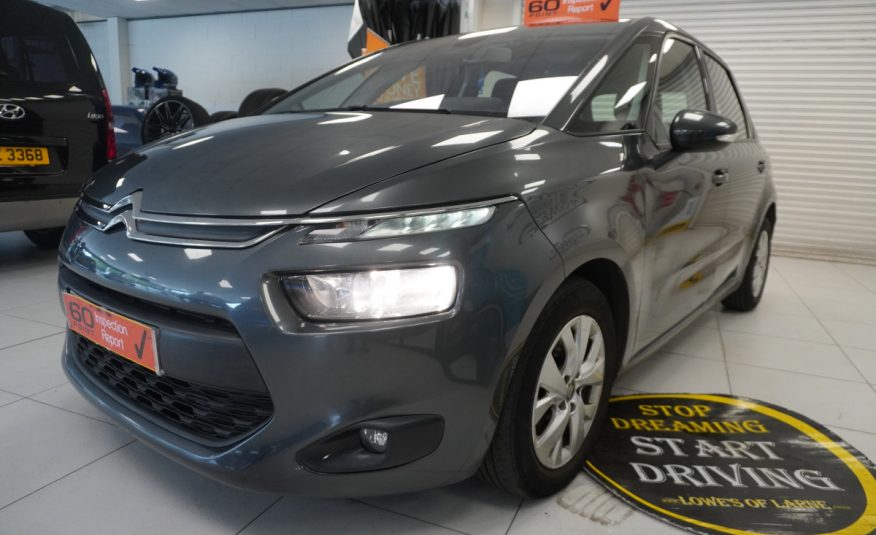 2014 CITROEN C4 PICASSO 1.6 e-HDi 115 AIRDREAM VTR+ with ONLY 79K — ONLY £20 TAX