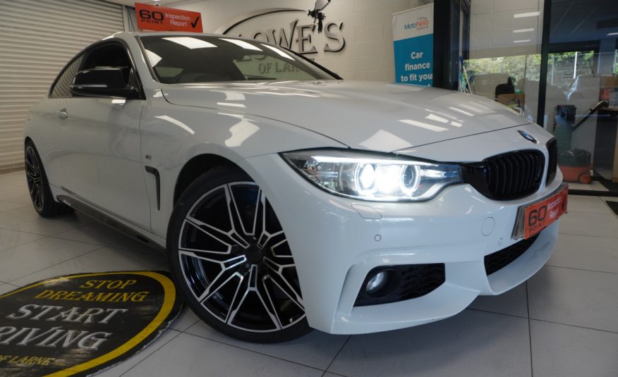 2017 BMW 420D M SPORT COUPE with LEATHER — ONLY 85K