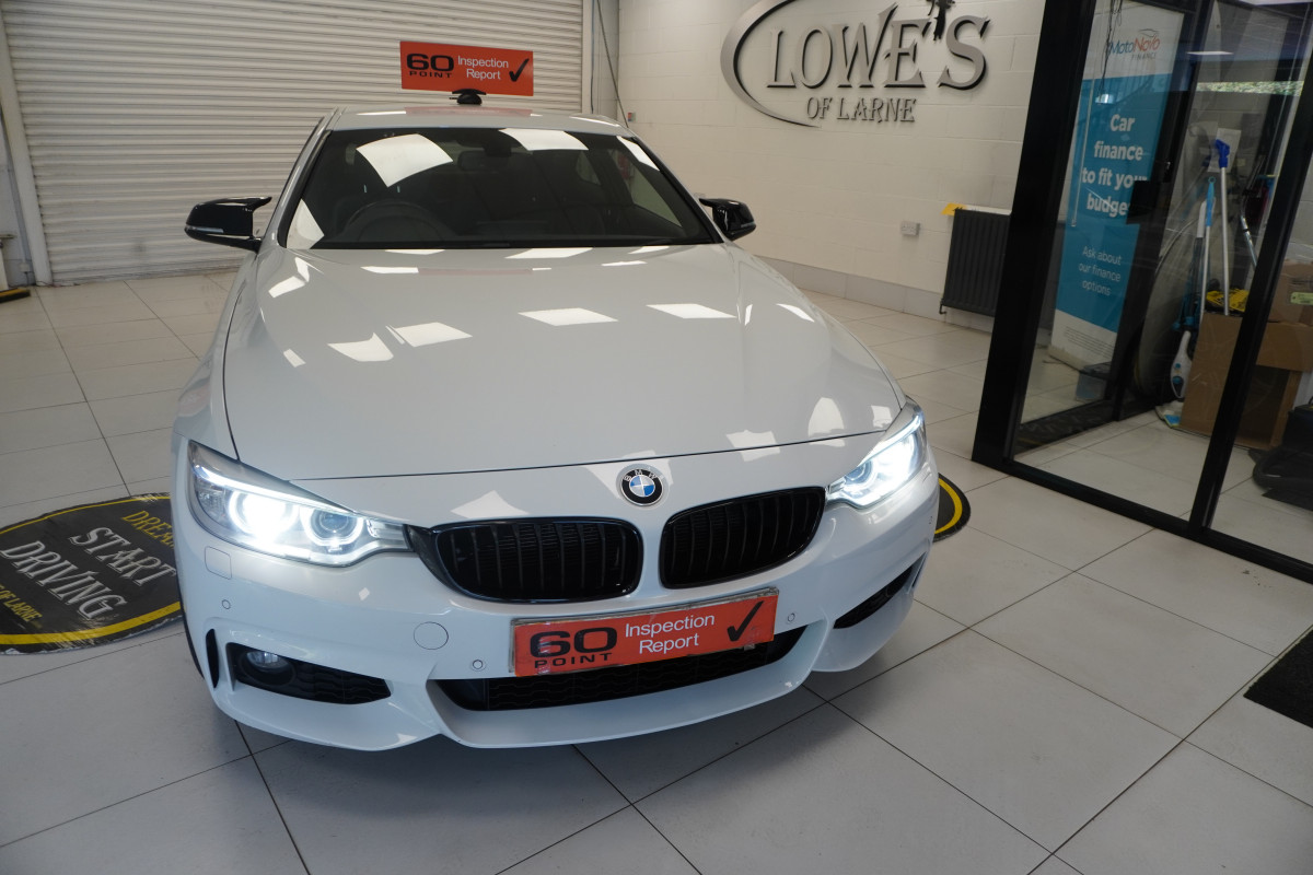 2017 BMW 420D M SPORT COUPE with LEATHER — ONLY 85K