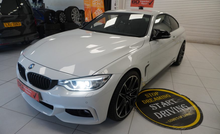 2017 BMW 420D M SPORT COUPE with LEATHER — ONLY 85K