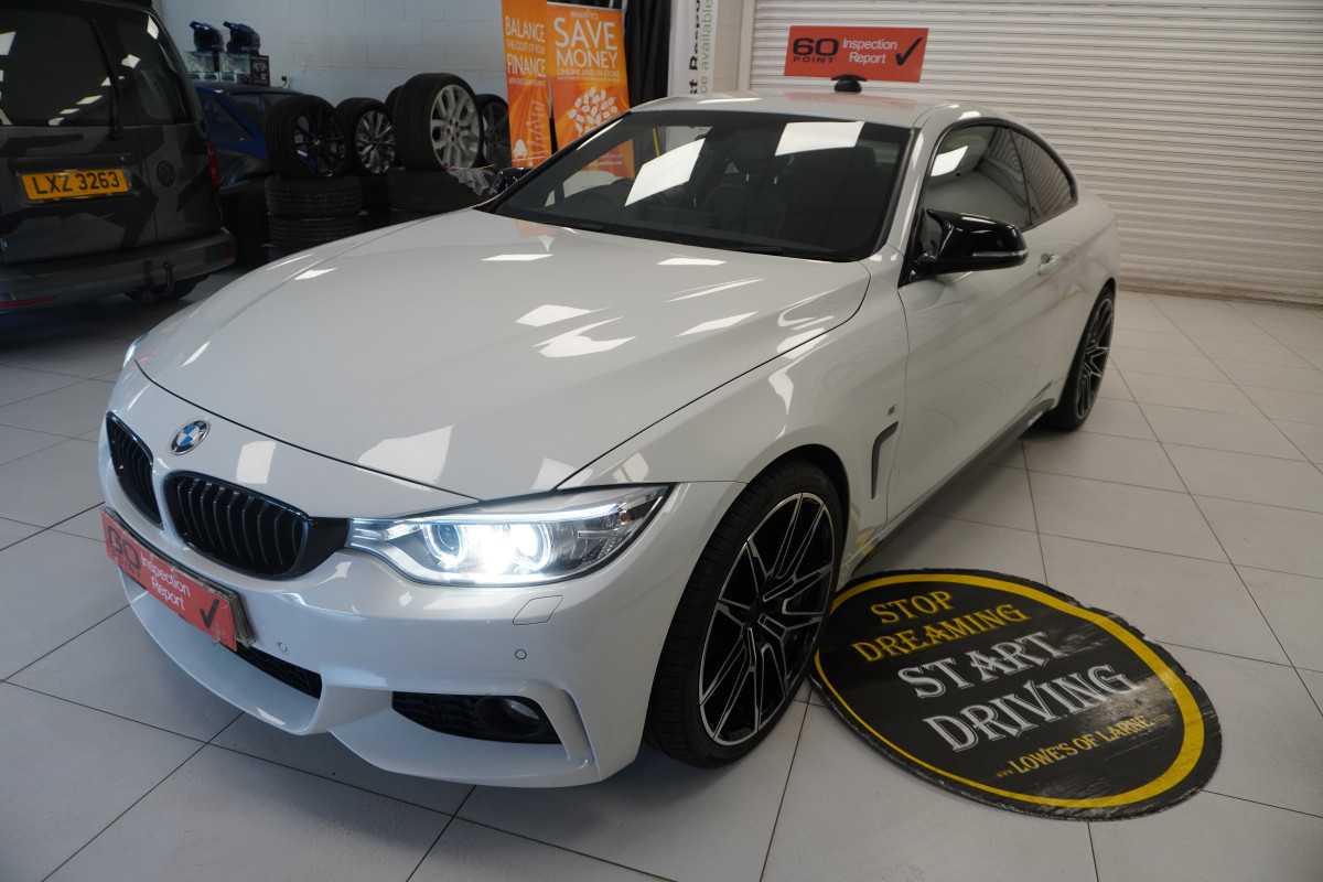 2017 BMW 420D M SPORT COUPE with LEATHER — ONLY 85K