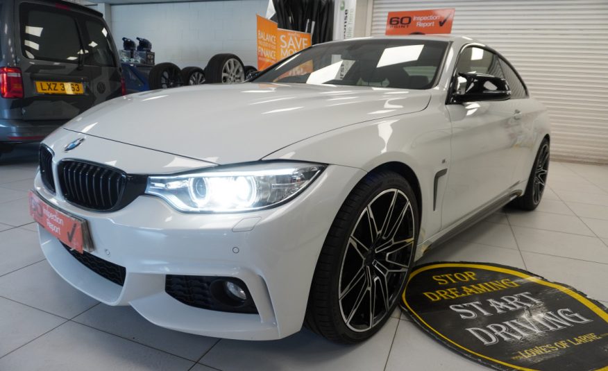 2017 BMW 420D M SPORT COUPE with LEATHER — ONLY 85K
