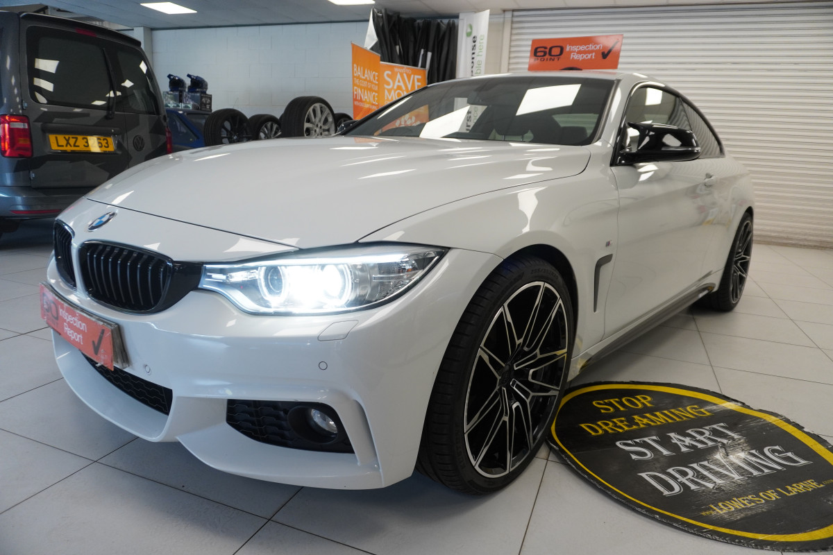 2017 BMW 420D M SPORT COUPE with LEATHER — ONLY 85K