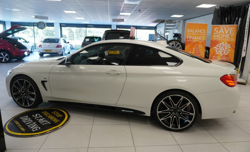 2017 BMW 420D M SPORT COUPE with LEATHER — ONLY 85K