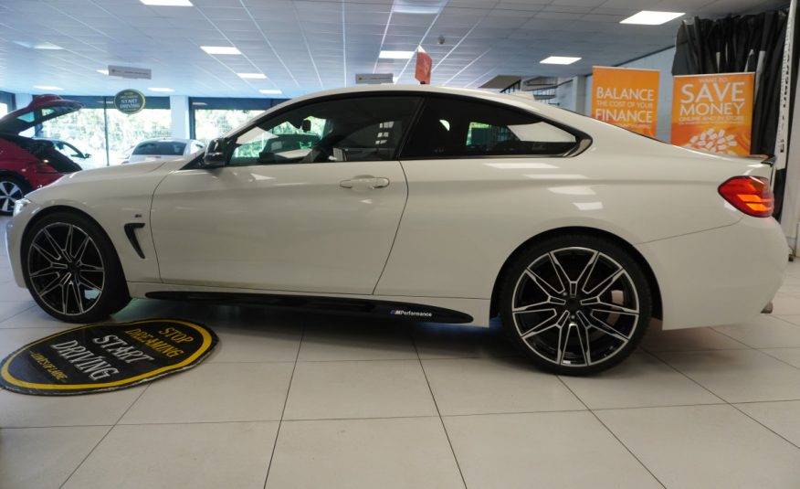 2017 BMW 420D M SPORT COUPE with LEATHER — ONLY 85K