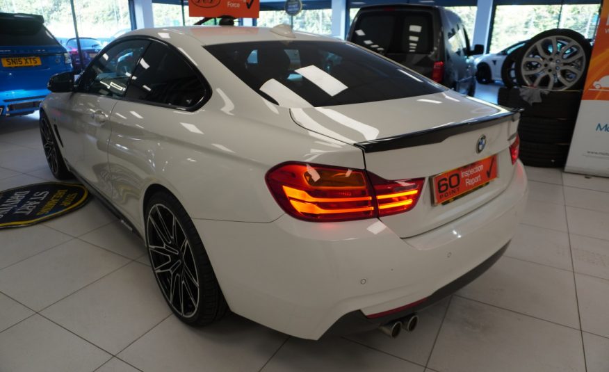 2017 BMW 420D M SPORT COUPE with LEATHER — ONLY 85K