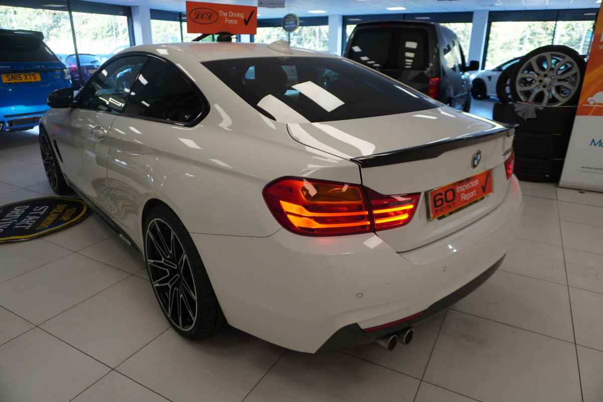 2017 BMW 420D M SPORT COUPE with LEATHER — ONLY 85K